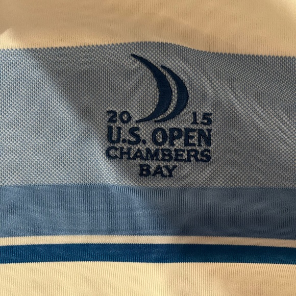 15 US Open Adidas Climacool golf polo XL - Picture 2 of 5